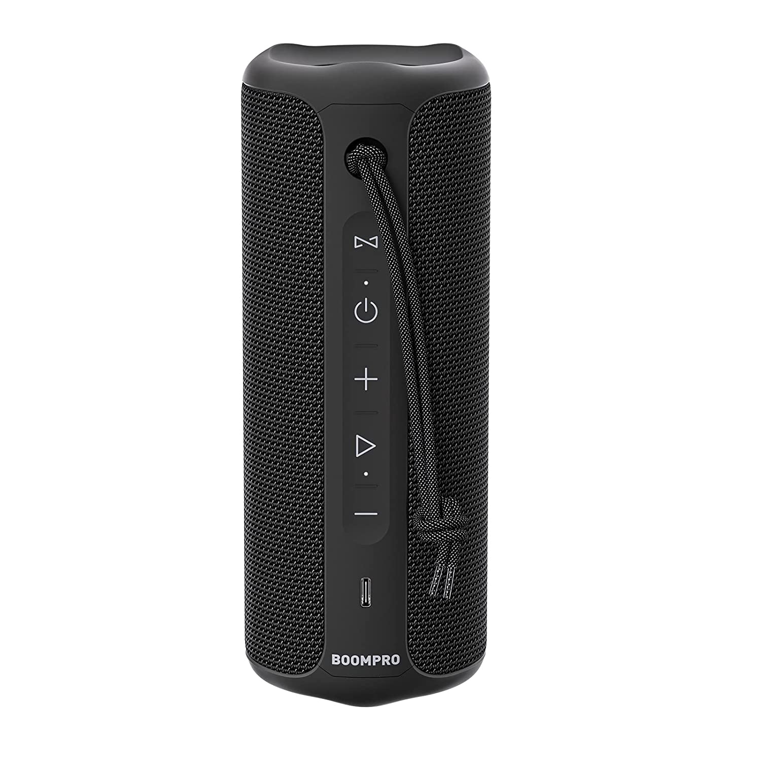 MIATONE Bluetooth Speakers, Waterproof and Portable Outdoor Wireless Speaker (Black)