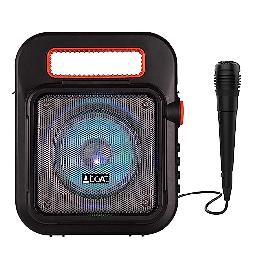boAt PartyPal 20 15 Watt Wireless Bluetooth Party Speaker (Black)