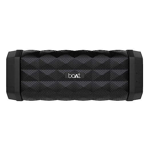boAt Stone 650 10W Bluetooth Speaker with Upto 7 Hours Playback, IPX5 and Integrated Controls (Black)