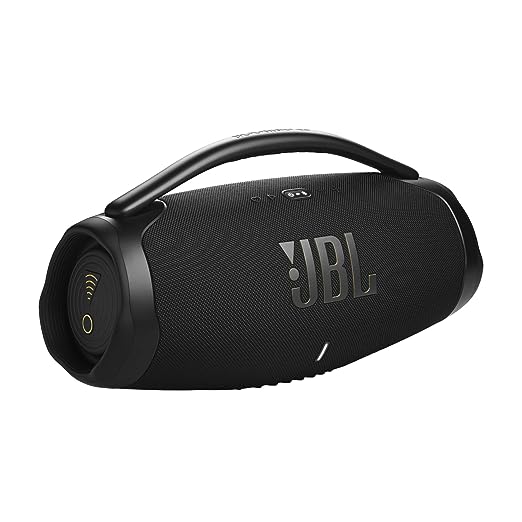 JBL Boombox 3 Wi-Fi, Wireless Portable Bluetooth Speaker, 24H Playtime, Deepest Bass, Built-in Powerbank, Wi-Fi with AirPlay, Alexa Multi-Room, Chromecast Built-in™, PartyBoost, IP67, App (Black) - Image 2