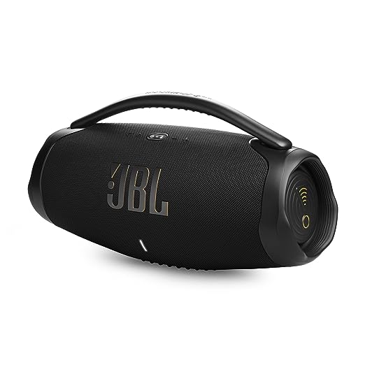 JBL Boombox 3 Wi-Fi, Wireless Portable Bluetooth Speaker, 24H Playtime, Deepest Bass, Built-in Powerbank, Wi-Fi with AirPlay, Alexa Multi-Room, Chromecast Built-in™, PartyBoost, IP67, App (Black) - Image 5