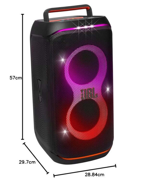 JBL Partybox 120 Wireless Bluetooth 160W Party Speaker, AI Sound Boost, Futuristic Light Show, Upto 12Hrs Playtime,Multispeaker - Image 4